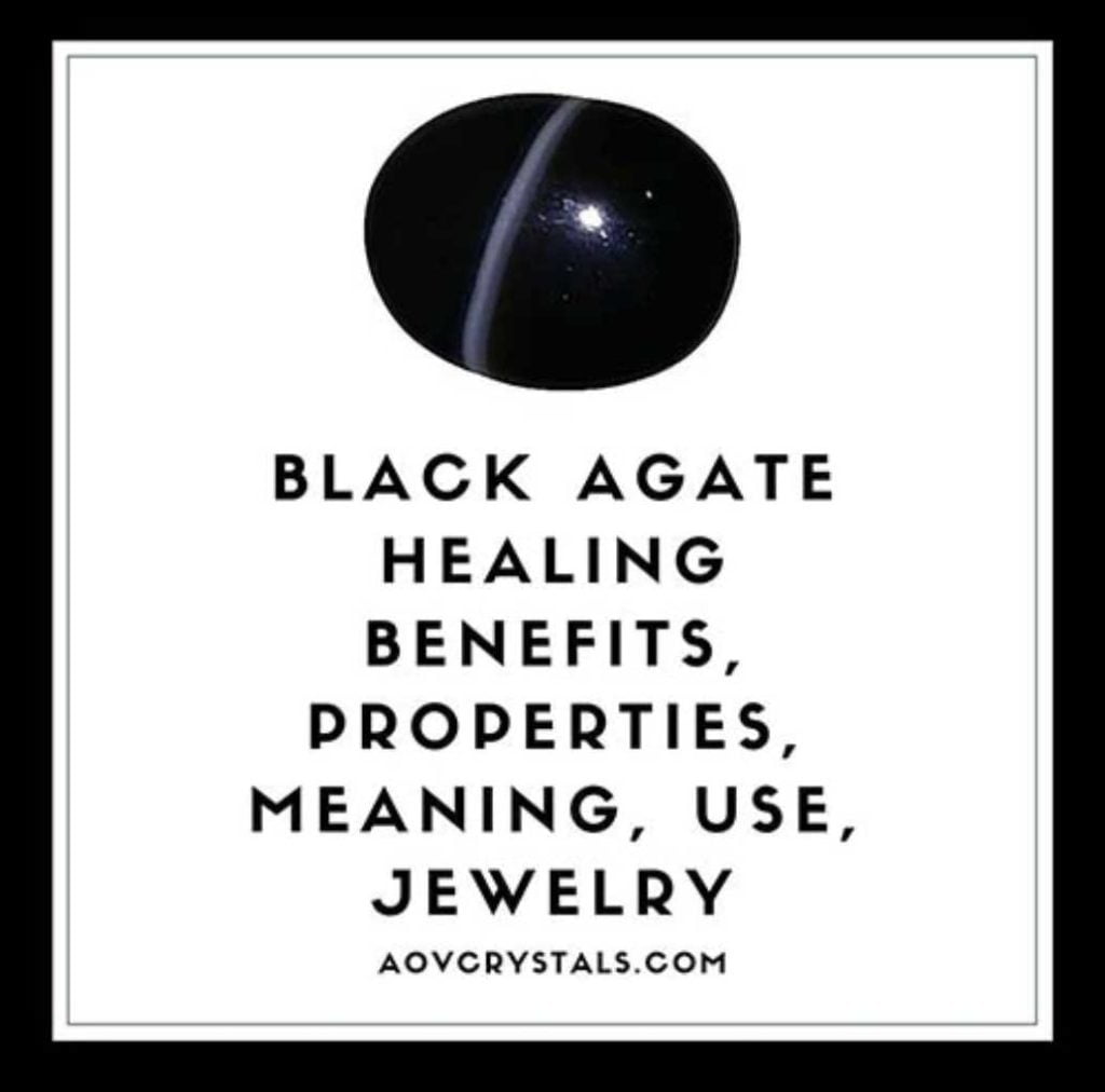 Power of Black Agate Gemstones