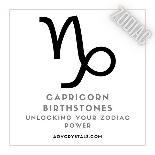 Capricorn Birthstones Unlocking Your Zodiac Power