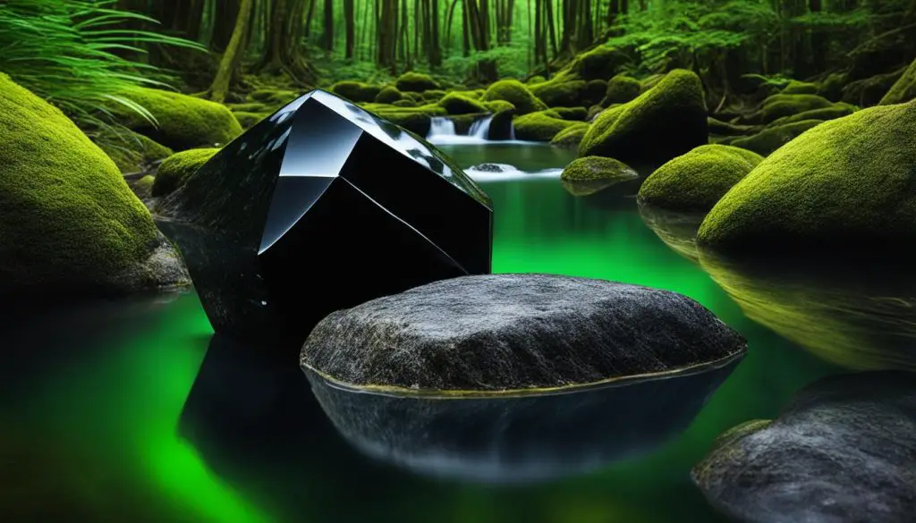 cleansing black obsidian